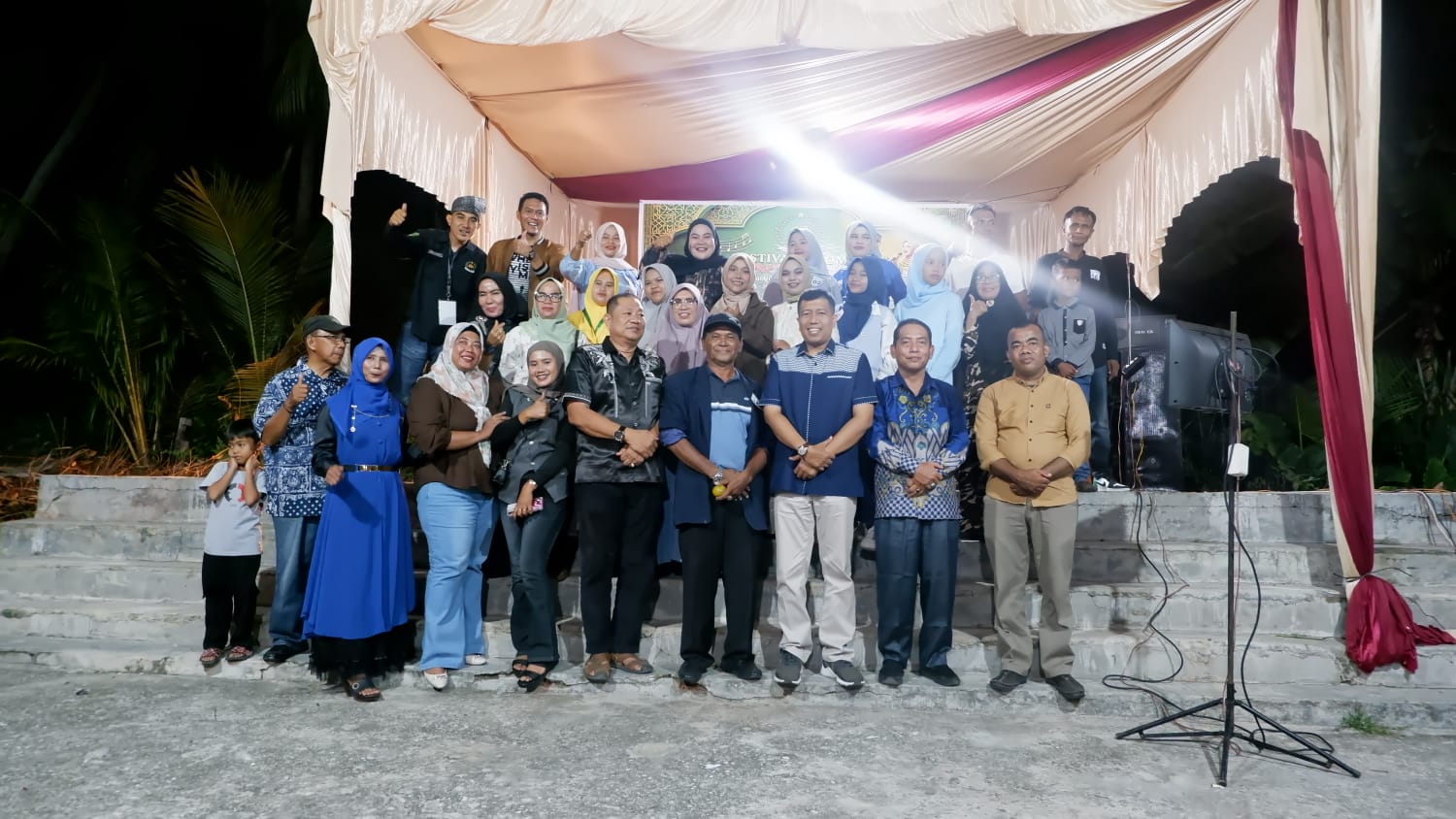 Lembaga Tepak Sirih Sukses Gelar Festival Karaoke Dangdut di Rokan Hilir